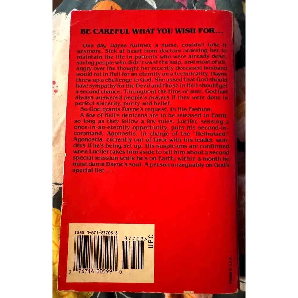 Sympathy for the Devil Holly Lisle 1996 First Printing Baen Fantasy Paperback